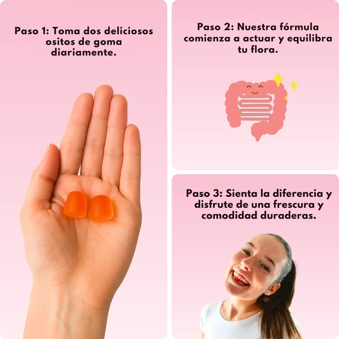Femmi™ Gomitas: Olvidate del mal olor y la incomodidad