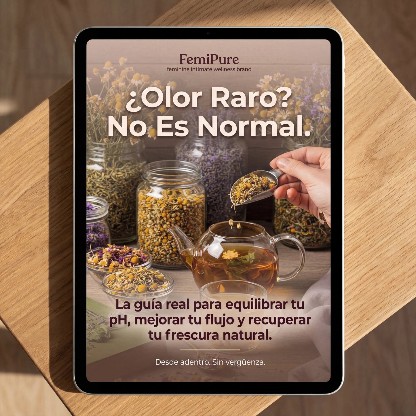 Recetas herbales para eliminar el mal olor y equilibrar tu pH